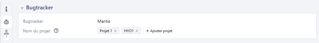 Paramétrer un bugtracker sur SquashTM