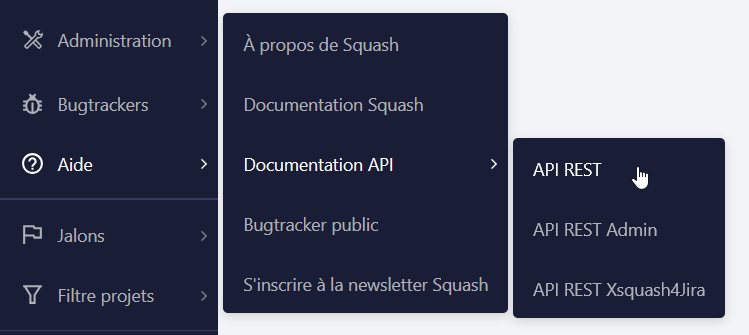 Accès doc API