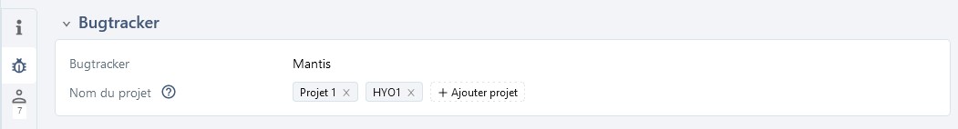 Paramétrer un bugtracker sur Squash