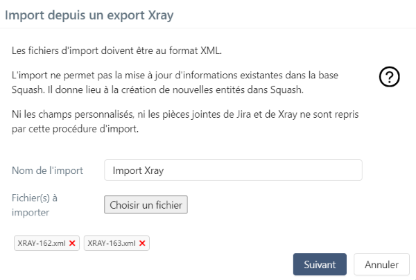 Analyse import